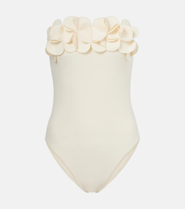  Karla Colletto Karla Colletto Tess Floral-appliquã© Swimsuit 