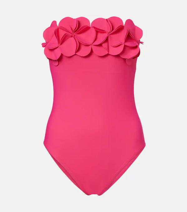  Karla Colletto Karla Colletto Tess Floral-appliquã© Swimsuit 