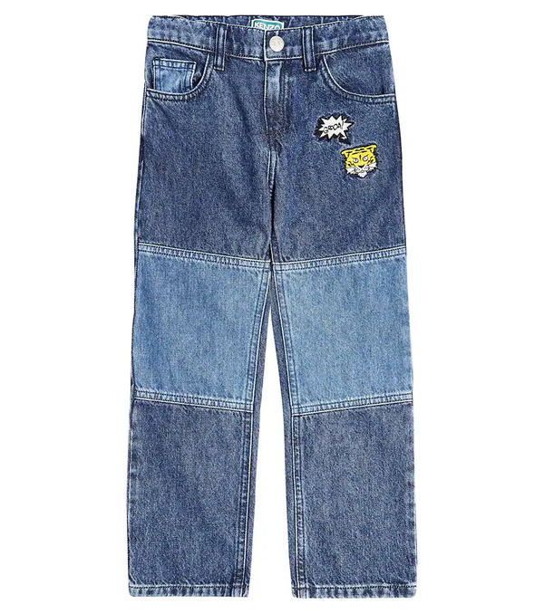  Kenzo Kids Kenzo Kids Embroidered Jeans 