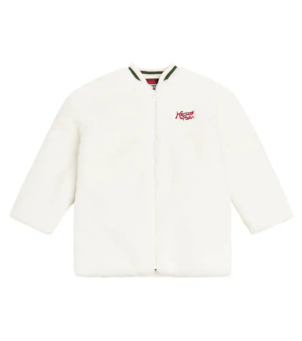  Kenzo Kids Kenzo Kids Faux Fur Coat 