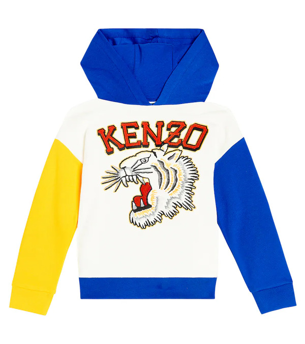  Kenzo Kids Kenzo Kids Printed Cotton Jersey Hoodie 