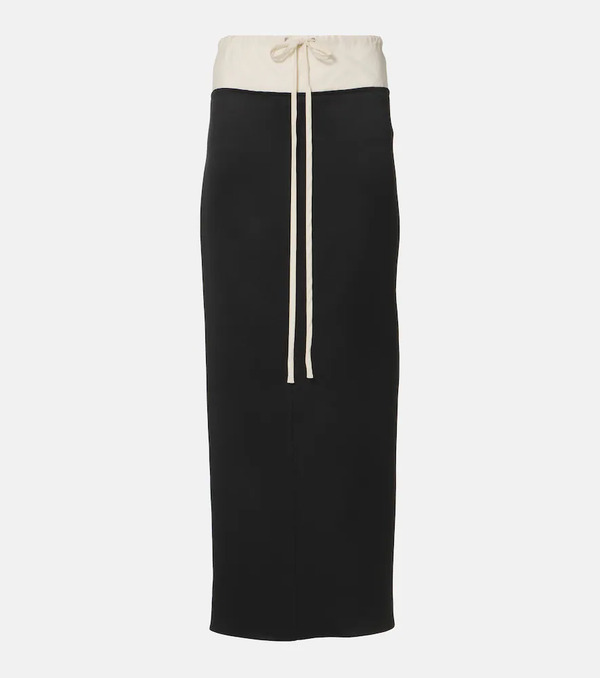  Khaite Khaite Chet Satin Maxi Skirt 