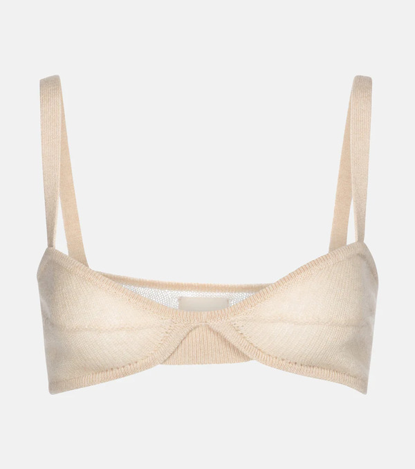  Khaite Khaite Eda Cashmere Bralette 