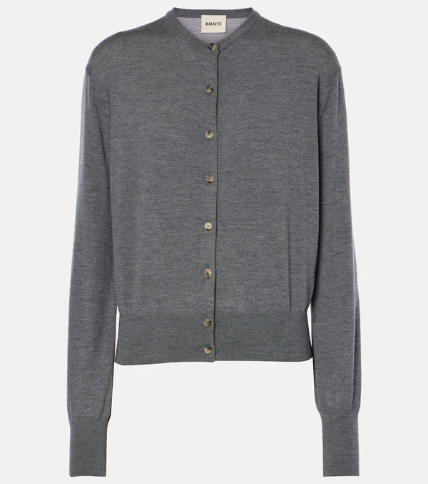  Khaite Khaite Jackie Wool Cardigan 