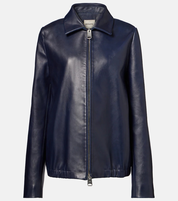 Khaite Khaite Jackson Leather Jacket 