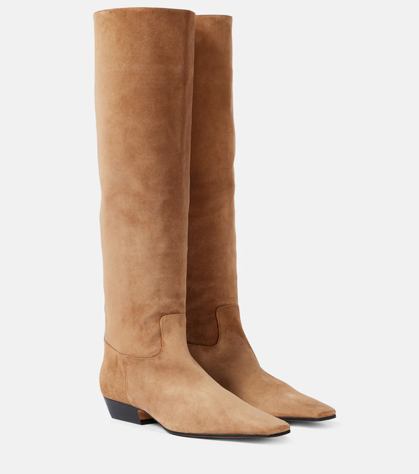  Khaite Khaite Marfa Suede Knee-high Boots 