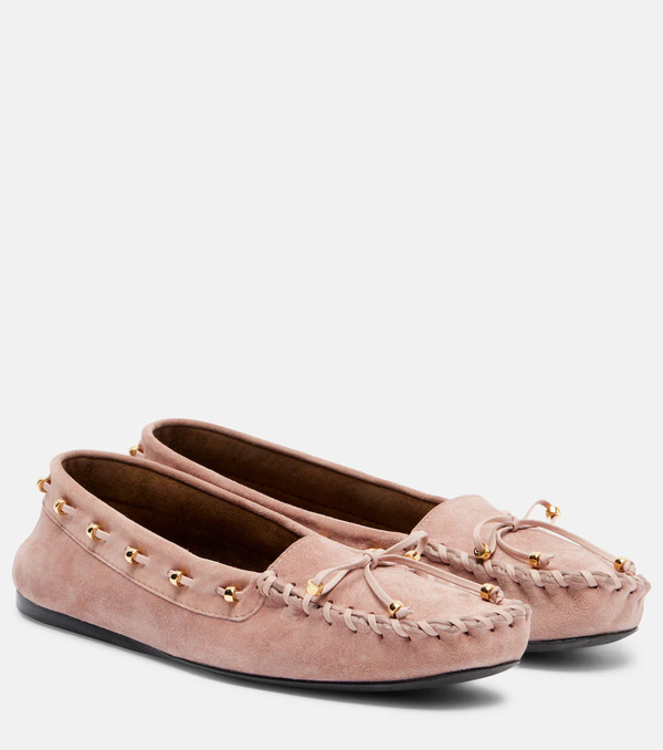  Khaite Khaite Milly Suede Loafers 