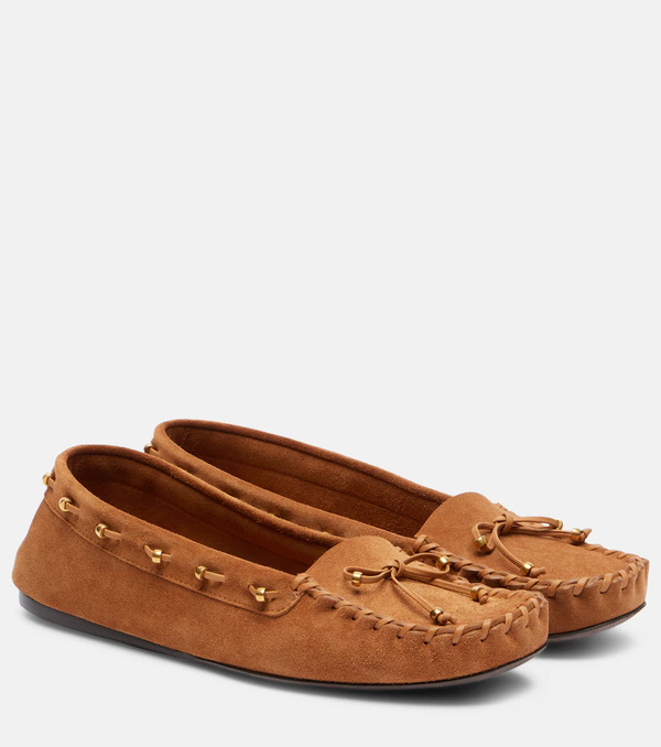  Khaite Khaite Milly Suede Moccasins 