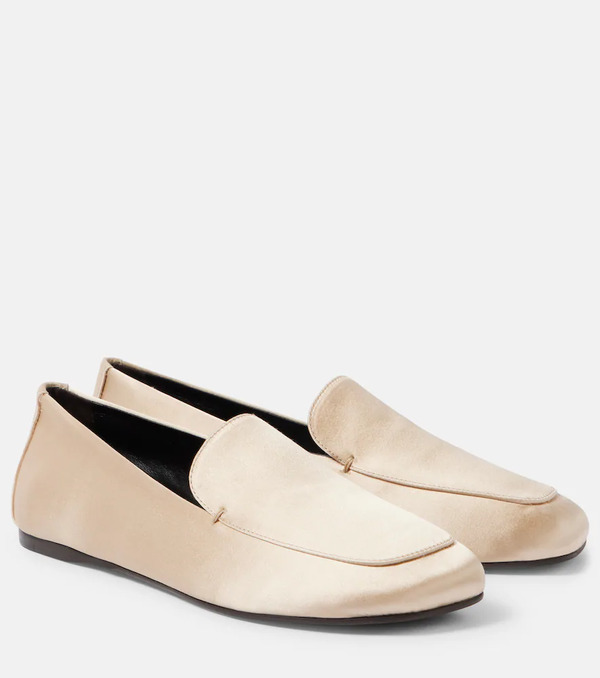  Khaite Khaite Monroe Satin Loafers 