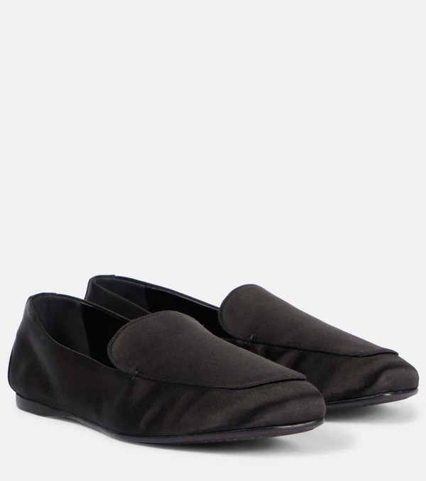  Khaite Khaite Monroe Satin Loafers 