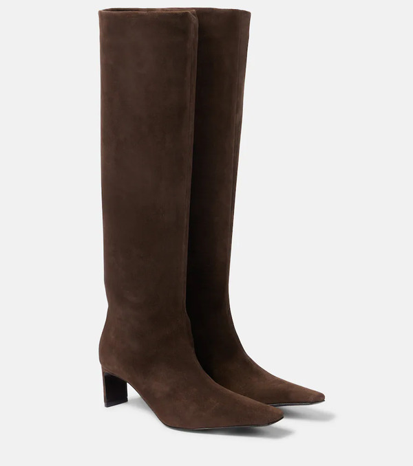  Khaite Khaite Ona 55 Suede Knee-high Boots 