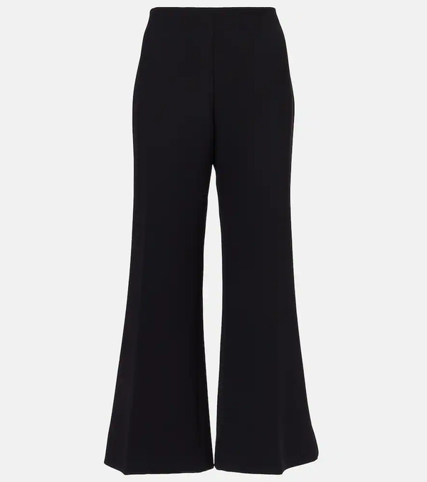  Khaite Khaite Walter Cotton Canvas Flared Pants 