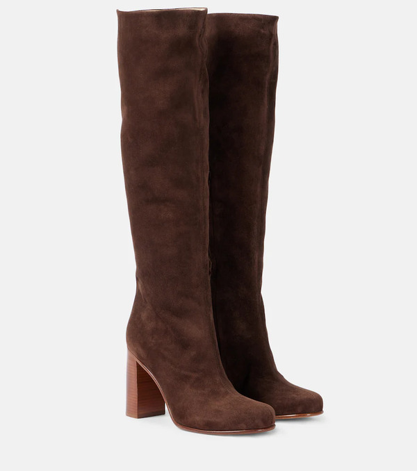  Khaite Khaite Willow Knee-high Suede Boots 
