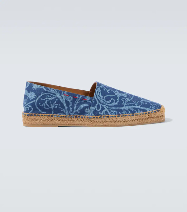  Kiton Kiton Printed Espadrilles 