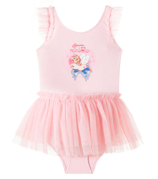  Konges Slojd Konges Slã¸jd Amandine Tulle-trimmed Swimsuit 