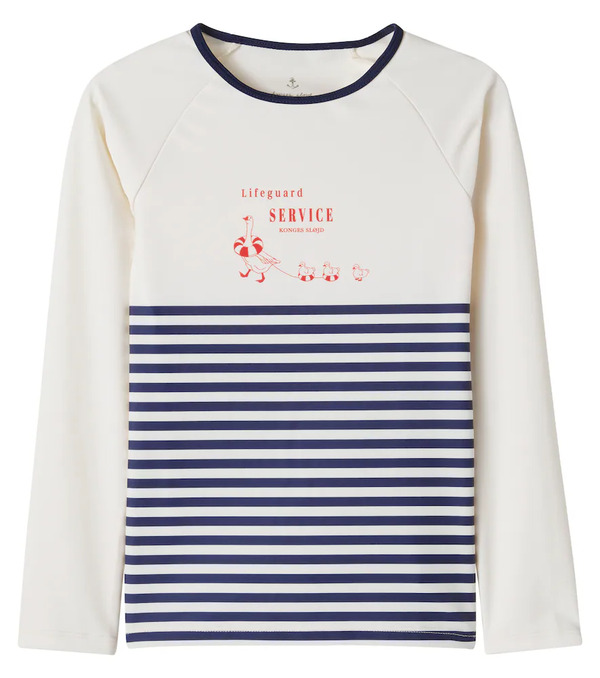  Konges Slojd Konges Slã¸jd Aster Striped Rashguard Top 