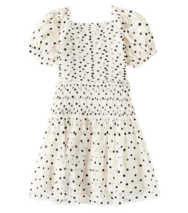  Konges Slojd Konges Slã¸jd Charlene Polka-dot Tulle Dress 