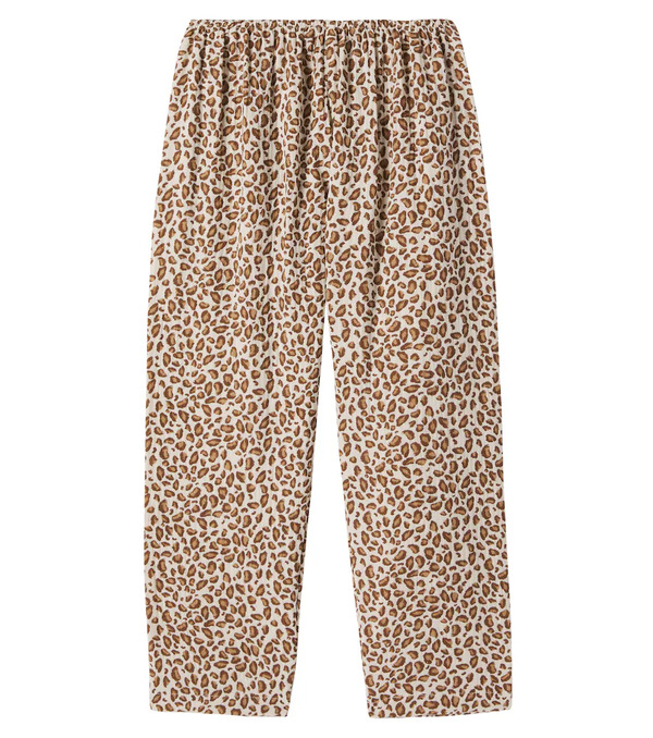  Konges Slojd Konges Slã¸jd Coco Leopard-print Cotton Pants 
