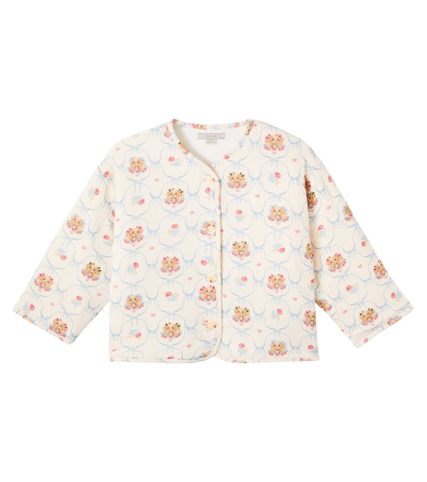  Konges Slojd Konges Slã¸jd Coco Printed Cotton Muslin Jacket 