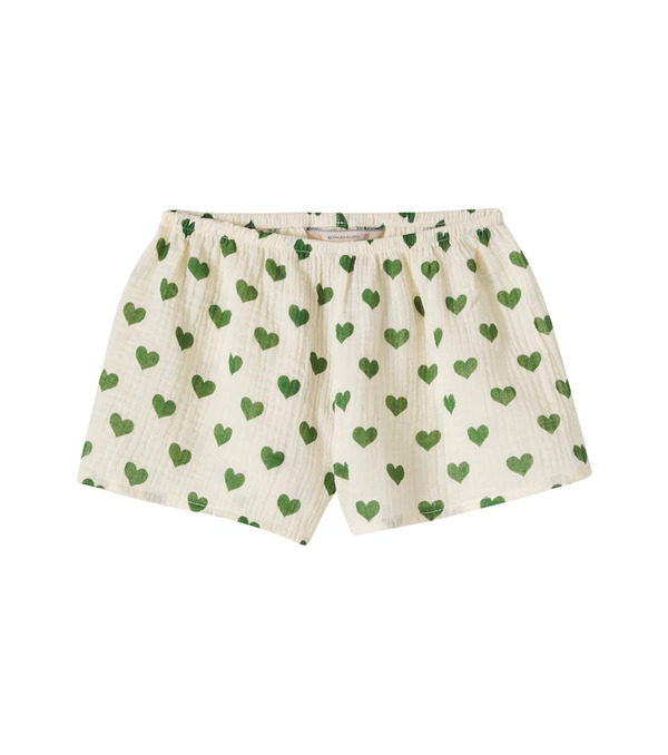  Konges Slojd Konges Slã¸jd Coco Printed Cotton Muslin Shorts 