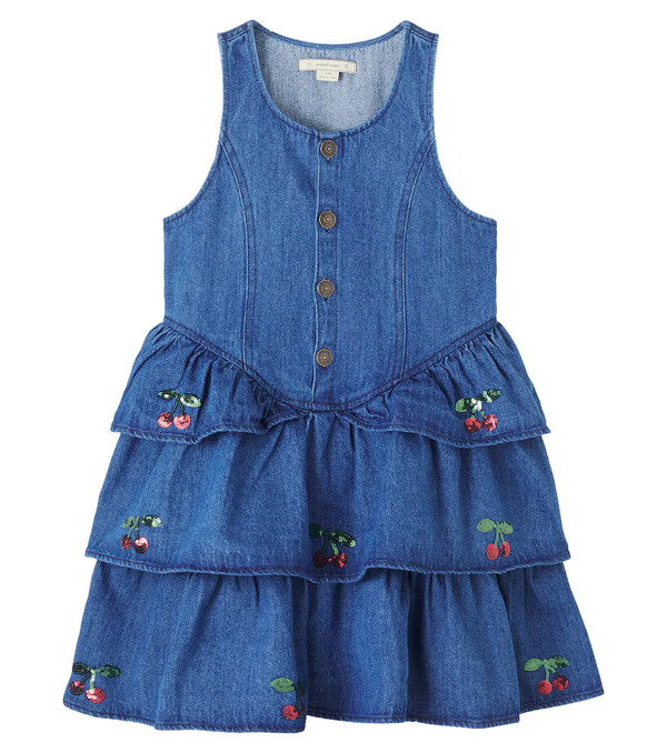 Konges Slojd Konges Slã¸jd Elba Sequined Denim Dress 