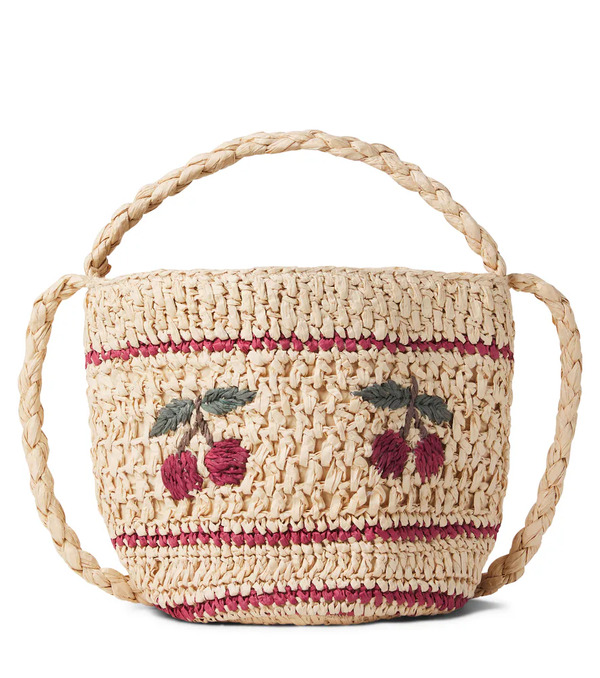  Konges Slojd Konges Slã¸jd Fiorella Raffia Crossbody Bag 