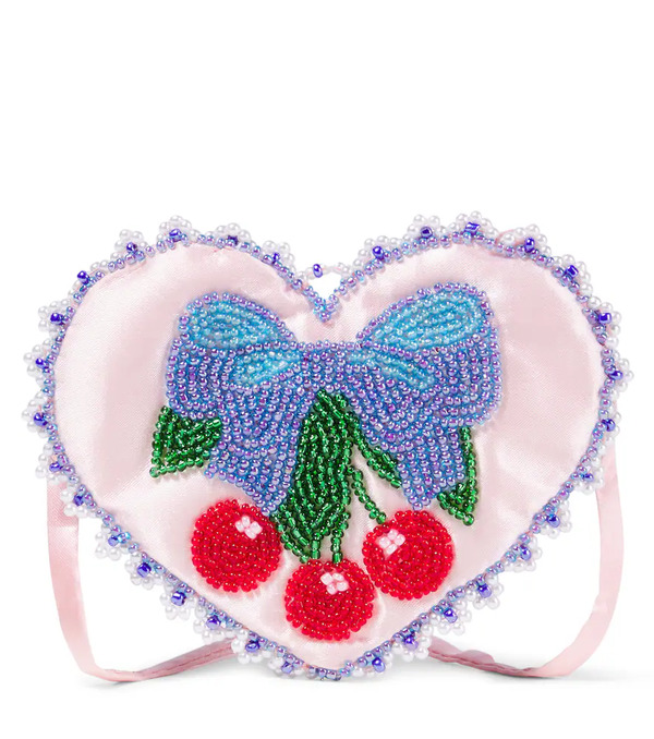  Konges Slojd Konges Slã¸jd Heart Beaded Crossbody Bag 