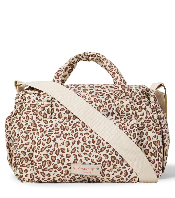  Konges Slojd Konges Slã¸jd Juno Leopard-print Diaper Bag 