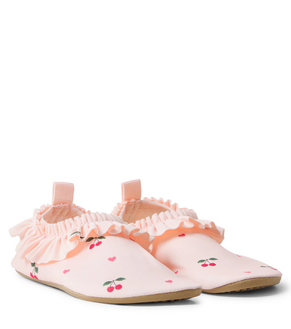  Konges Slojd Konges Slã¸jd Merle Printed Ruffled Water Shoes 