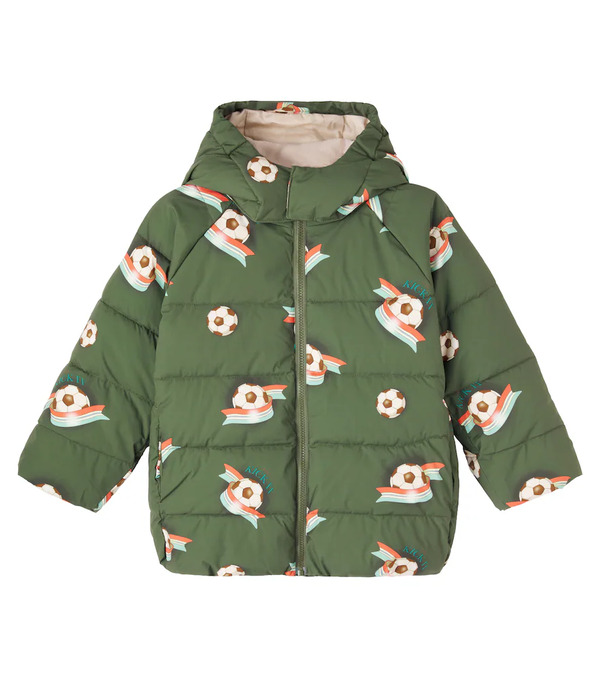  Konges Slojd Konges Slã¸jd Nuka Printed Hooded Jacket 