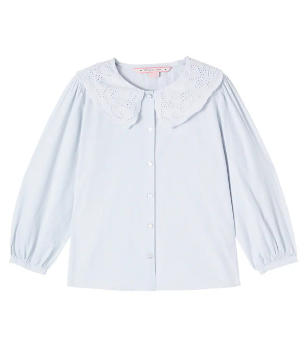  Konges Slojd Konges Slã¸jd Rilo Embroidered Cotton Shirt 