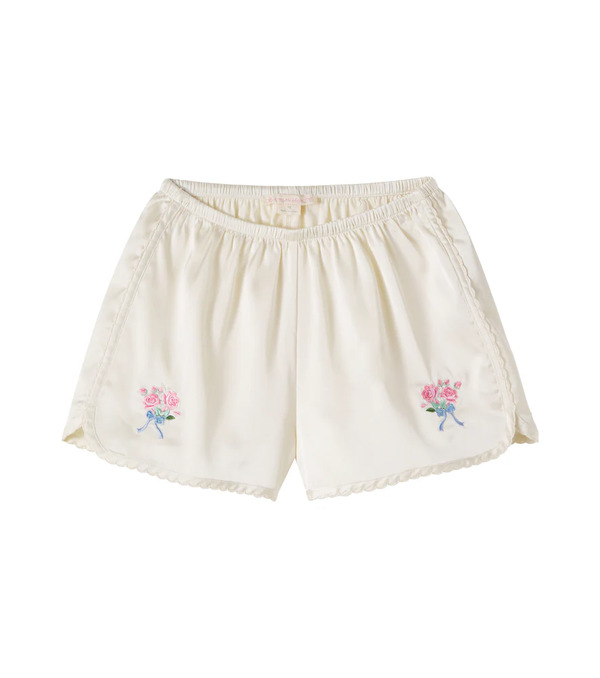  Konges Slojd Konges Slã¸jd Sheeny Embroidered Scalloped Shorts 