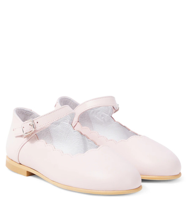  La Coqueta La Coqueta Leather Mary Jane Flats 