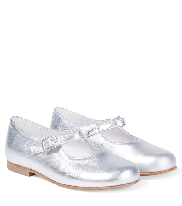  La Coqueta La Coqueta Leather Mary Jane Flats 