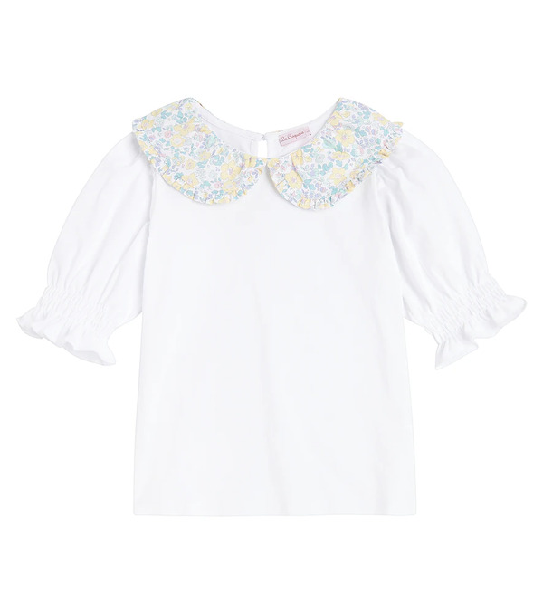  La Coqueta La Coqueta Lorena Cotton Jersey Top 