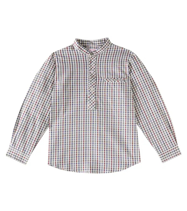  La Coqueta La Coqueta Mateo Checked Cotton Shirt 