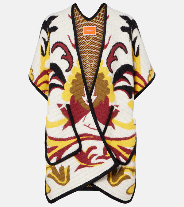  La Doublej La Doublej In My Power Patterned Cape 