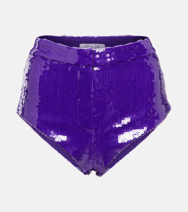 Laquan Smith Laquan Smith Sequined Shorts 