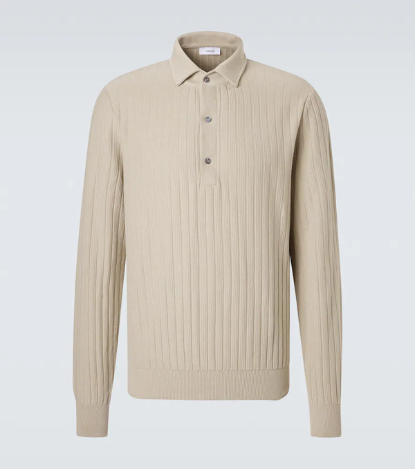  Lardini Lardini Cotton Polo Sweater 