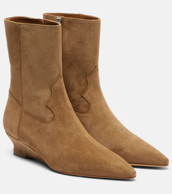  Le Monde Beryl Le Monde Bã©ryl Camille 40 Suede Ankle Boots 
