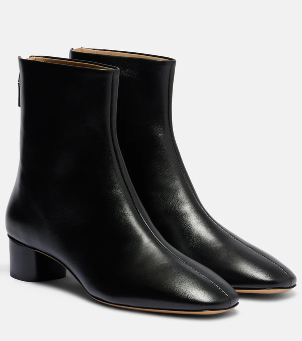  Le Monde Beryl Le Monde Bã©ryl Carole Leather Ankle Boots 