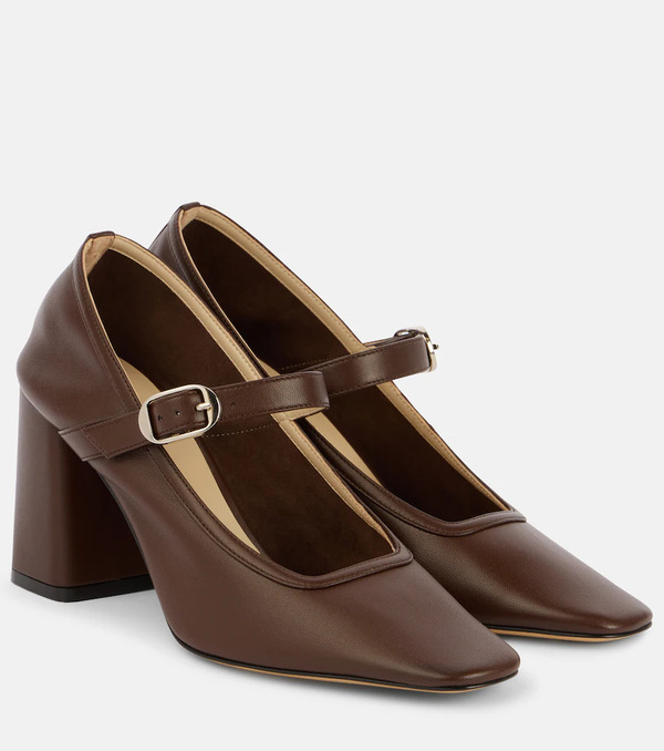  Le Monde Beryl Le Monde Bã©ryl 80 Leather Mary Jane Pumps 