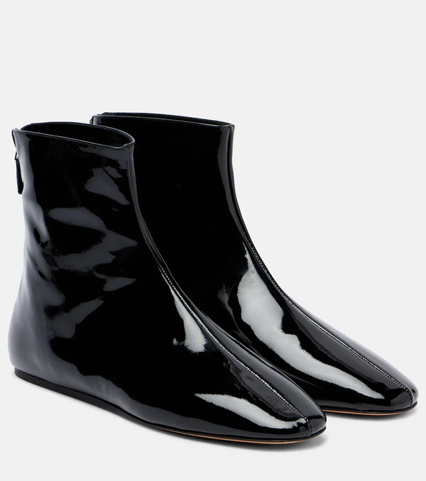  Le Monde Beryl Le Monde Bã©ryl Patent Leather Ankle Boots 