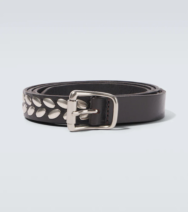  Lemaire Lemaire Almond Stud Leather Belt 