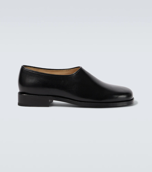  Lemaire Lemaire Anatomic Leather Slip-on Loafers 