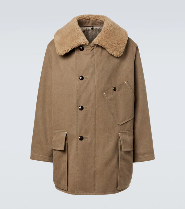  Lemaire Lemaire Cotton-blend Canvas Parka 