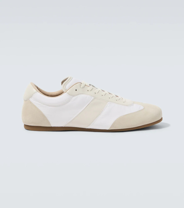  Lemaire Lemaire Soft Suede-trimmed Sneakers 