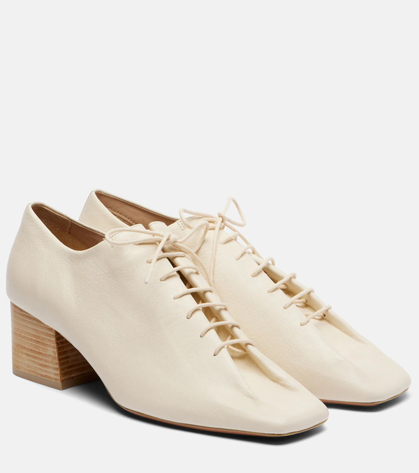  Lemaire Lemaire Souris 55 Leather Derby Pumps 