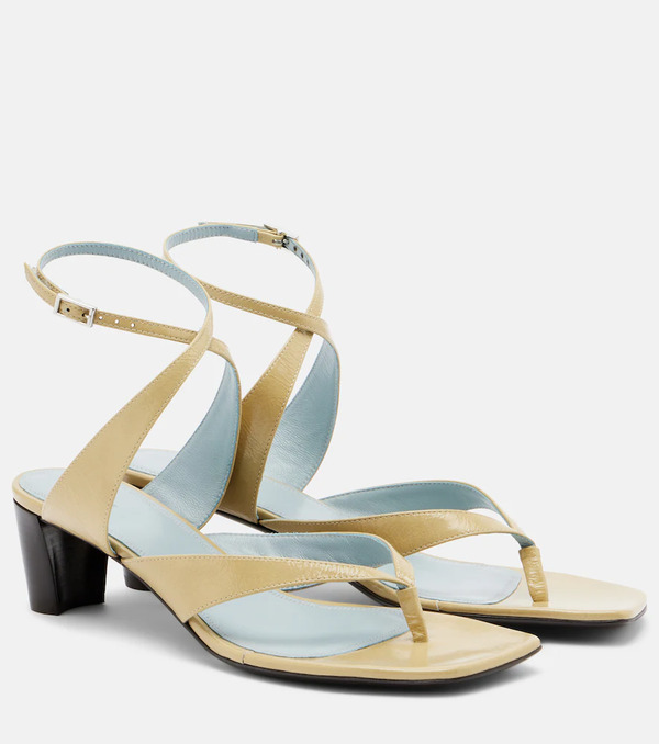  Lemaire Lemaire Tong Leather Sandals 