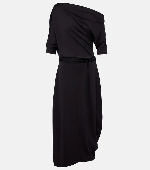  Lemaire Lemaire Twisted Hem Jersey Midi Dress 